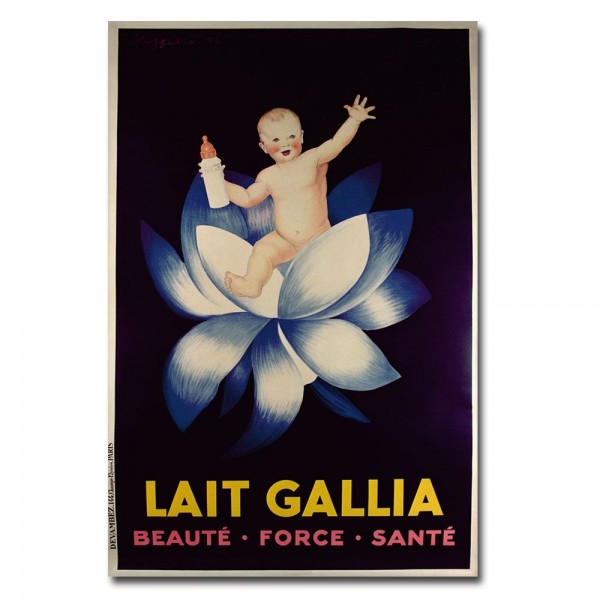 Lait Gallia by VINTAGE POSTER